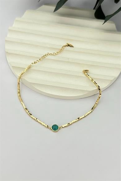 Femme Blue Round Bileklik