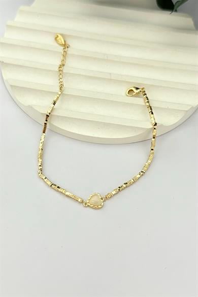 Femme White Heart Bileklik