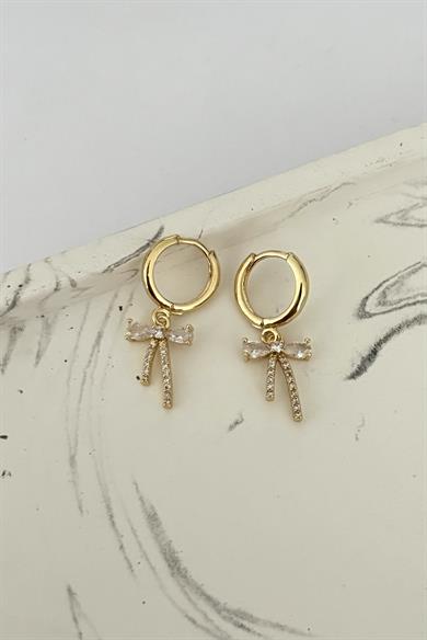 Fiyonk Gold Küpe