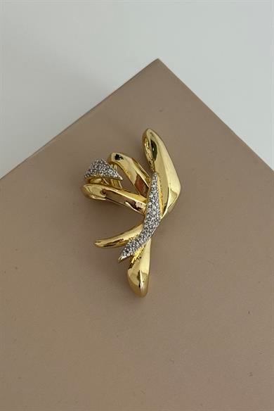 Gaia Gold Kıkırdak Küpe