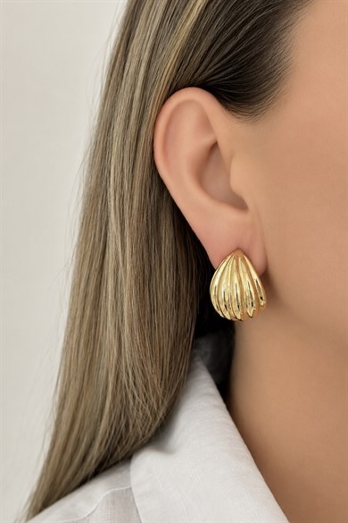Gilded Wave Küpe