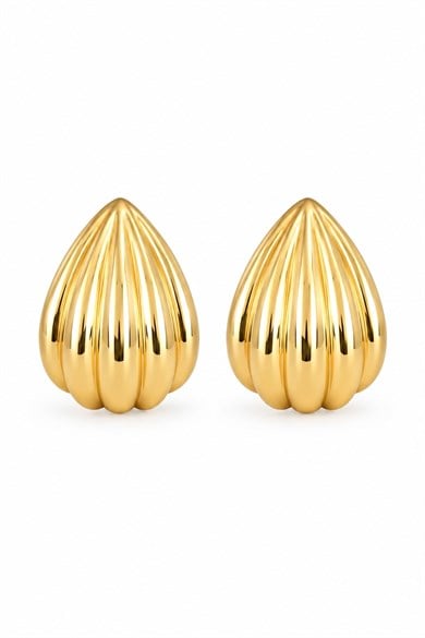 Gilded Wave Küpe