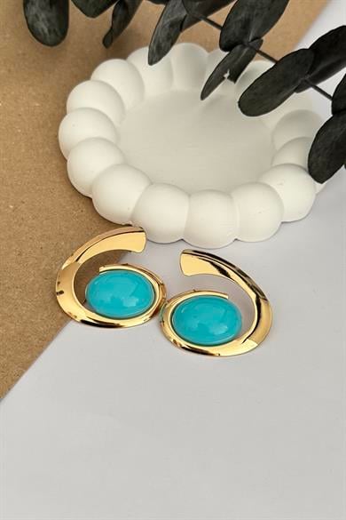 Giselle Blue Küpe