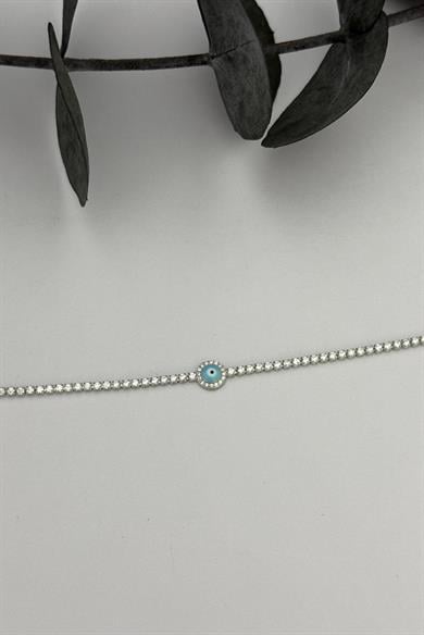 Glamour Eye Silver Bileklik
