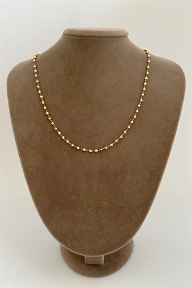 Gold Facet Kolye