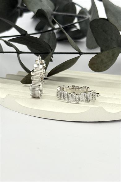 Halka Silver Küpe
