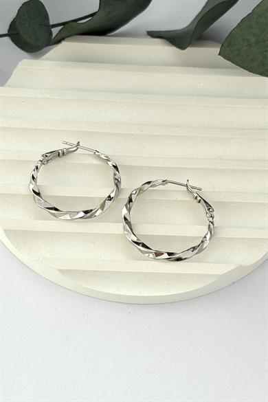 Halka Silver Vip Küpe