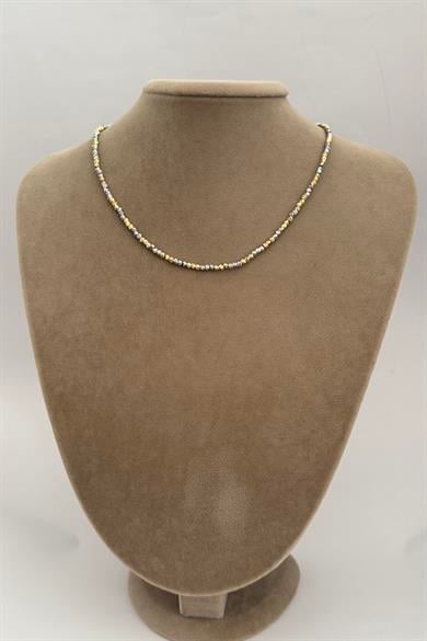 İki Renkli Dorika Kolye