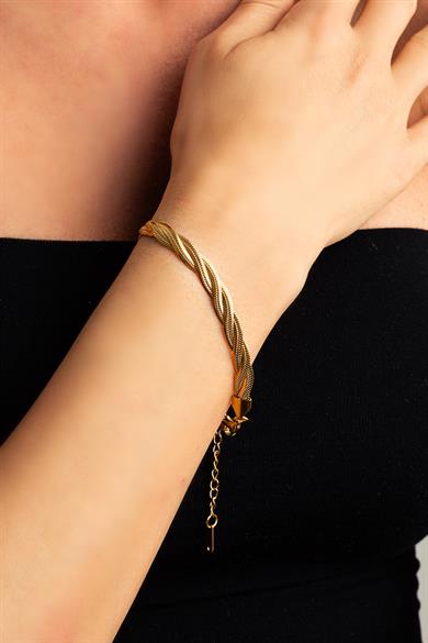 İkili Bold İtalyan Bileklik