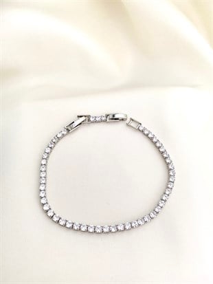 Silver Su Yolu Bileklik | 3 mm