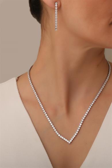 Kolye-Küpe Su Yolu Set