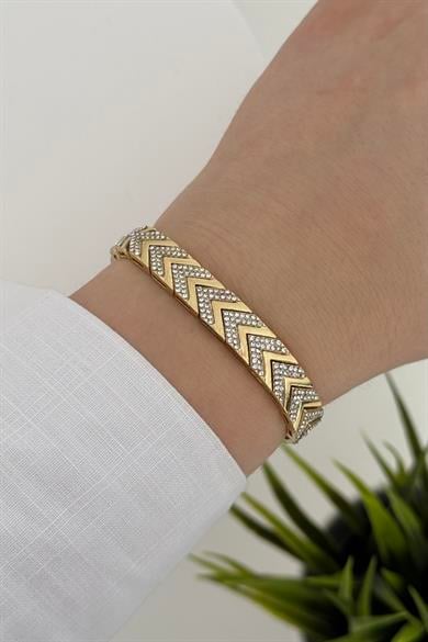 Lastikli Taşlı Bileklik