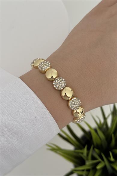 Lastikli Taşlı Bileklik