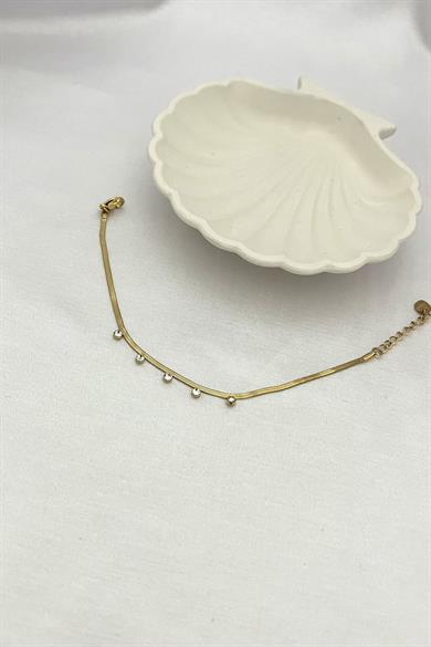 Mini Taşlı İtalyan Bileklik