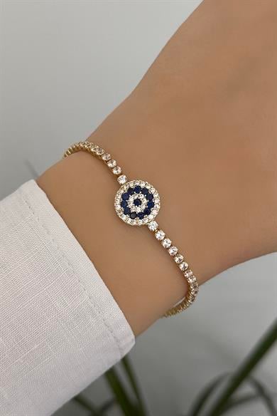 Nazar Boncuklu Su Yolu Bileklik