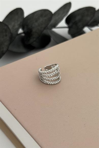 Nyxen Silver Kıkırdak Küpe