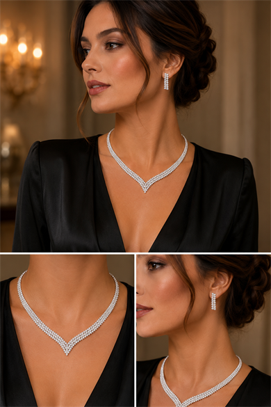 Ophaline Kolye-Küpe Set