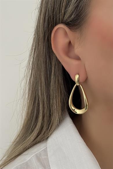Oval Küpe