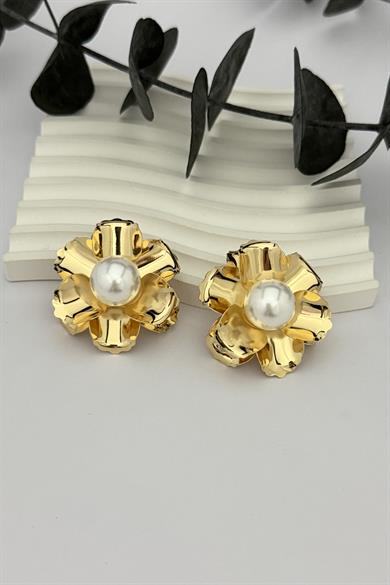 Pearl Circle Küpe