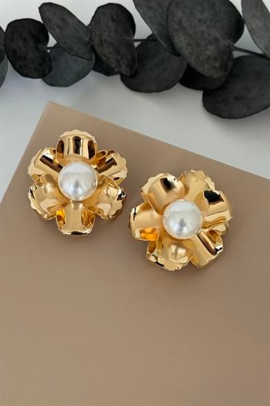Pearl Circle Küpe