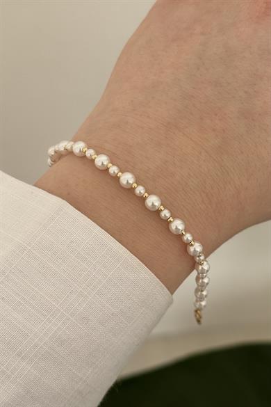 Perlixa Vip Seri Gold Bileklik