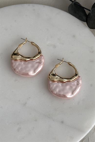 Pink Küpe