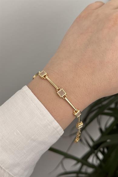 Renkli Taşlı Bileklik