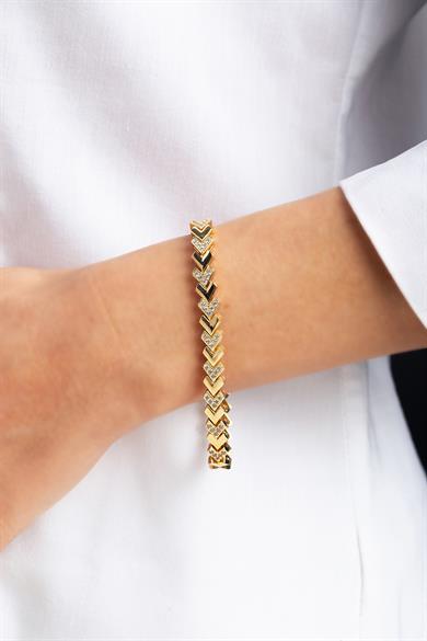 Target Gold Bileklik