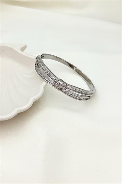 Taşlı Kelepçe Bileklik