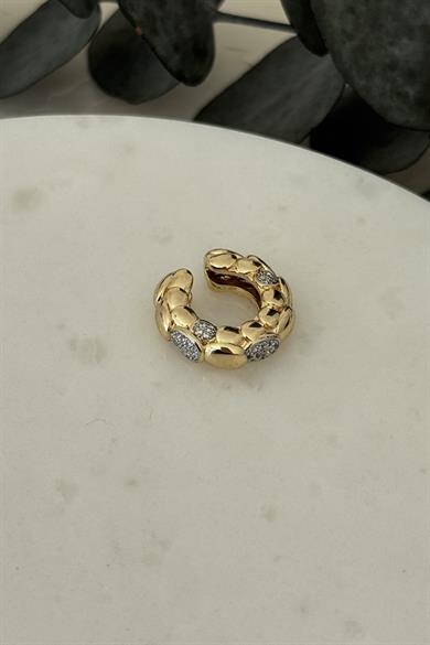 Taşlı Kıkırdak Küpe