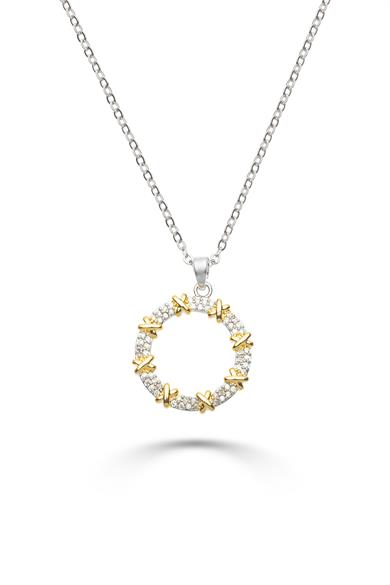 TF Silver & Gold Kolye