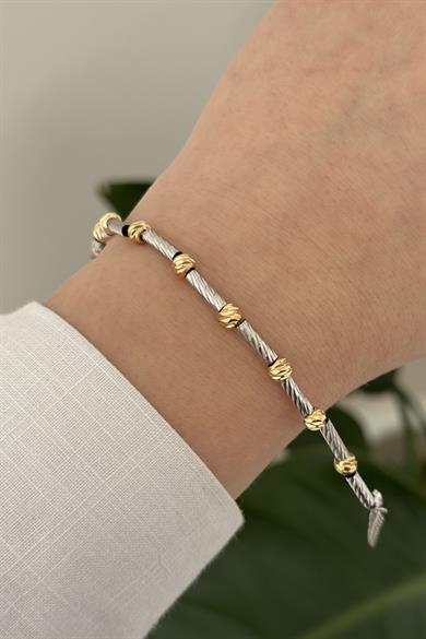 Valerie Silver & Gold Bileklik