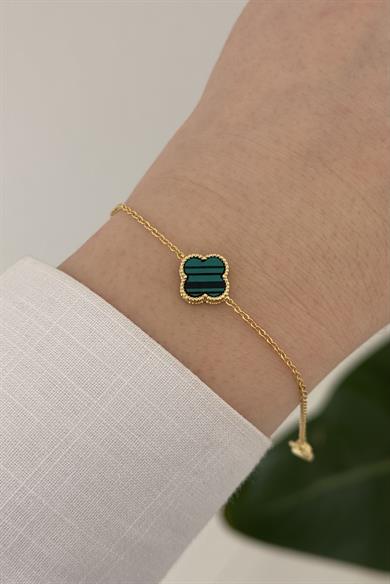 VC Yeşil Taşlı Bileklik