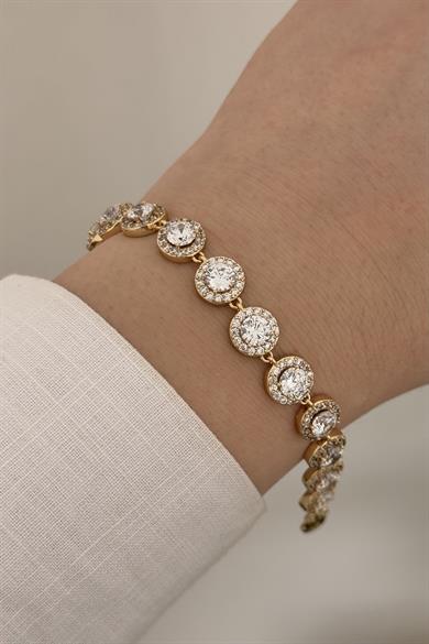 Velmora Vip Seri Gold Bileklik