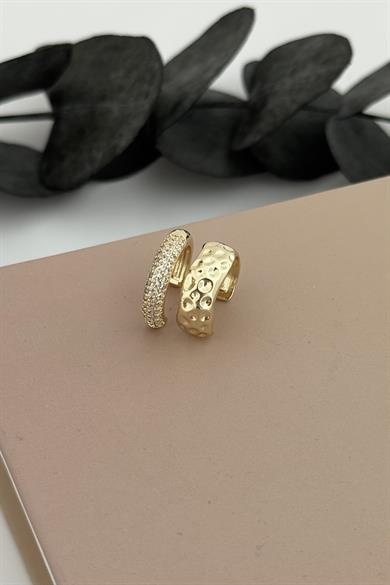 Velrix Gold Kıkırdak Küpe
