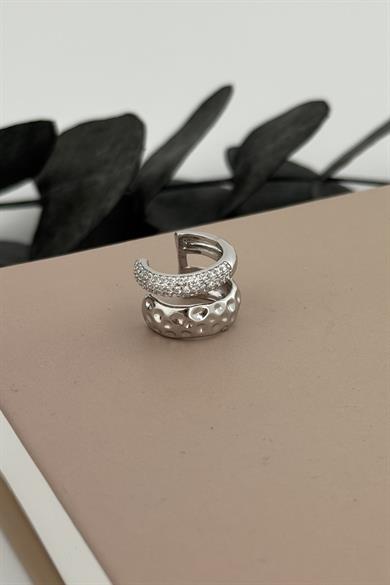 Velrix Silver Kıkırdak Küpe