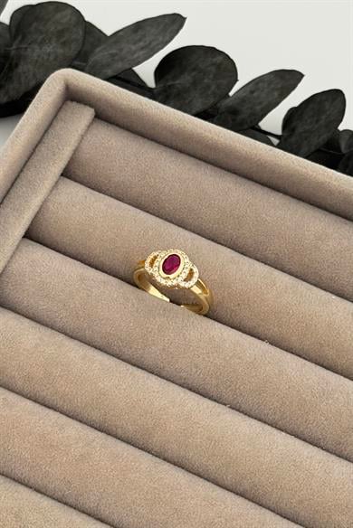 Vintage Muse Bordo Yüzük