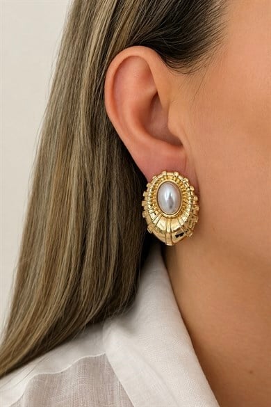 Vintage Pearl Küpe
