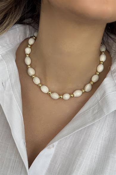 White Coral Necklace