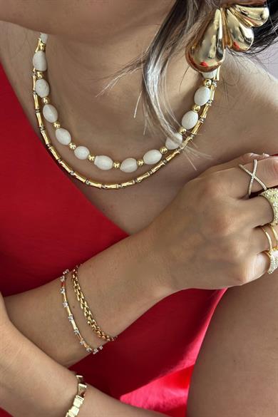 White Coral Necklace