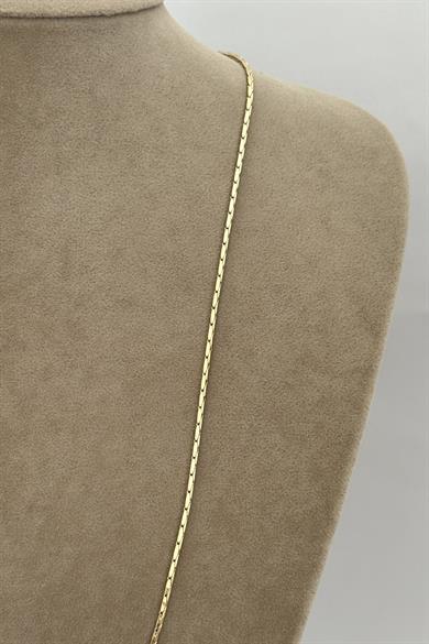 Yassı Zincir Vip Seri Kolye 60 CM