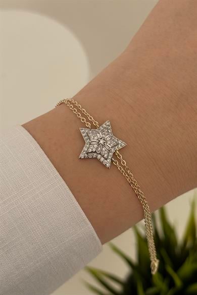 Yıldız Taşlı Bileklik