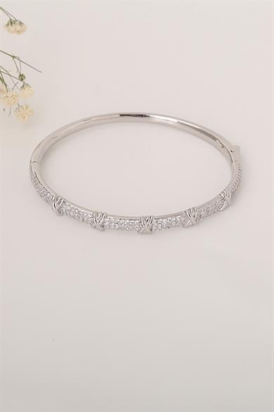 TF Silver Kelepçe Bileklik