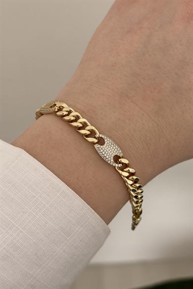 Zyvalon Vip Seri Gold Bileklik