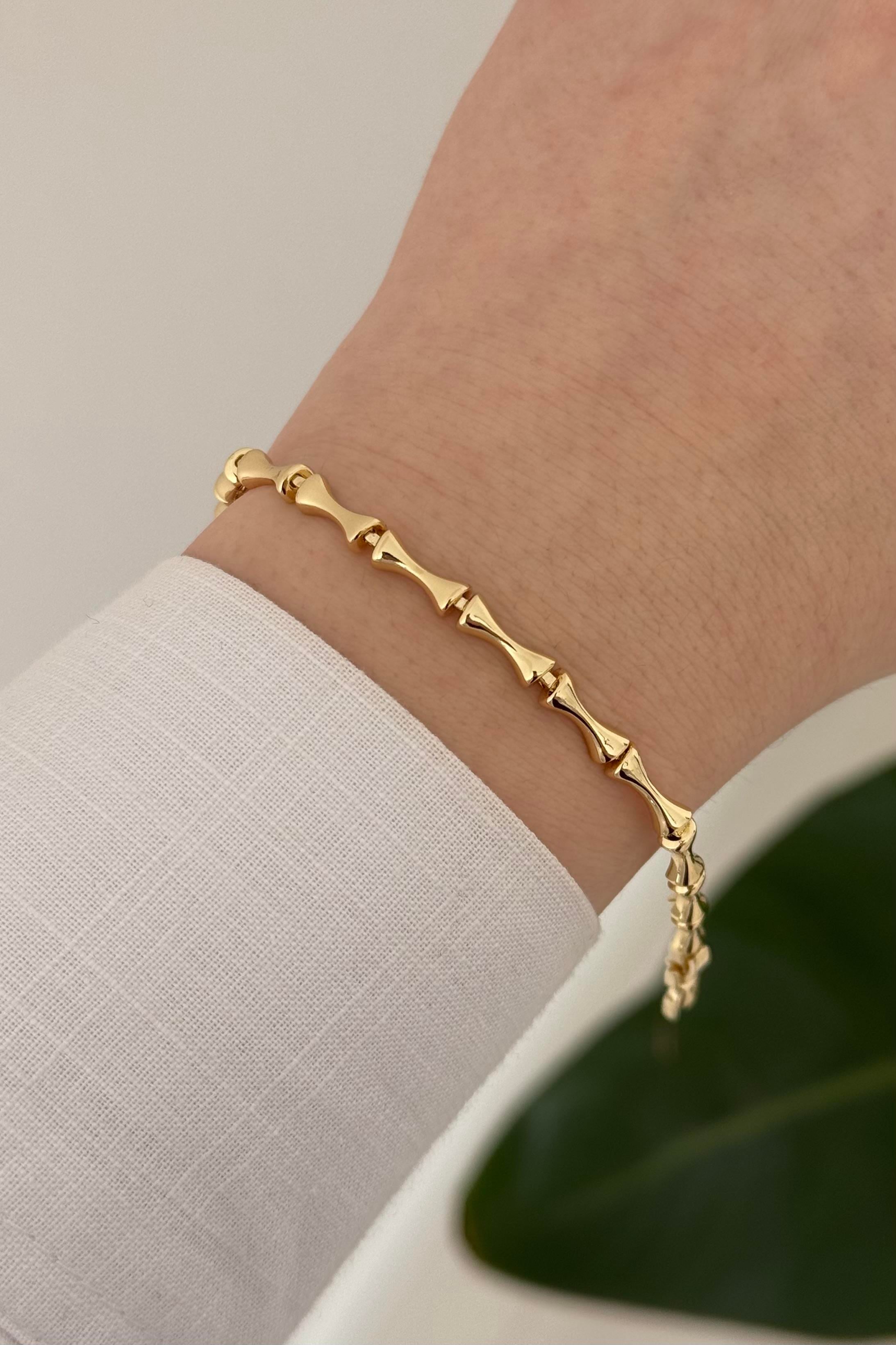 Bambu Zincir Bileklik