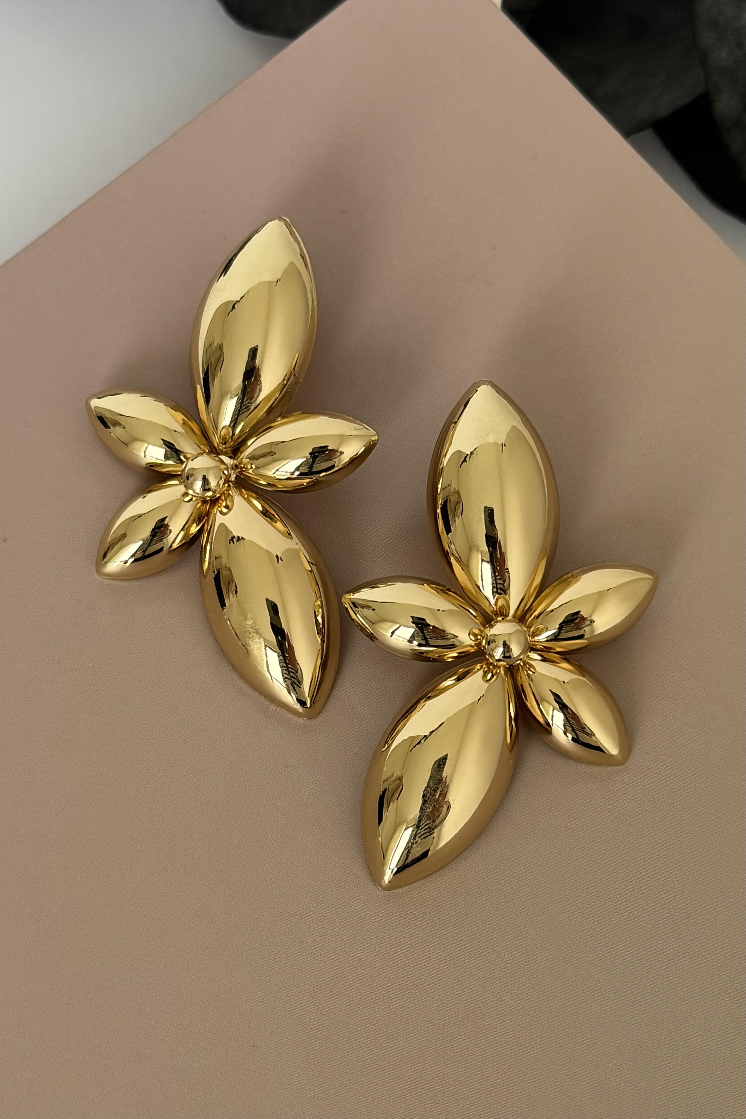 Bloom Gold Küpe