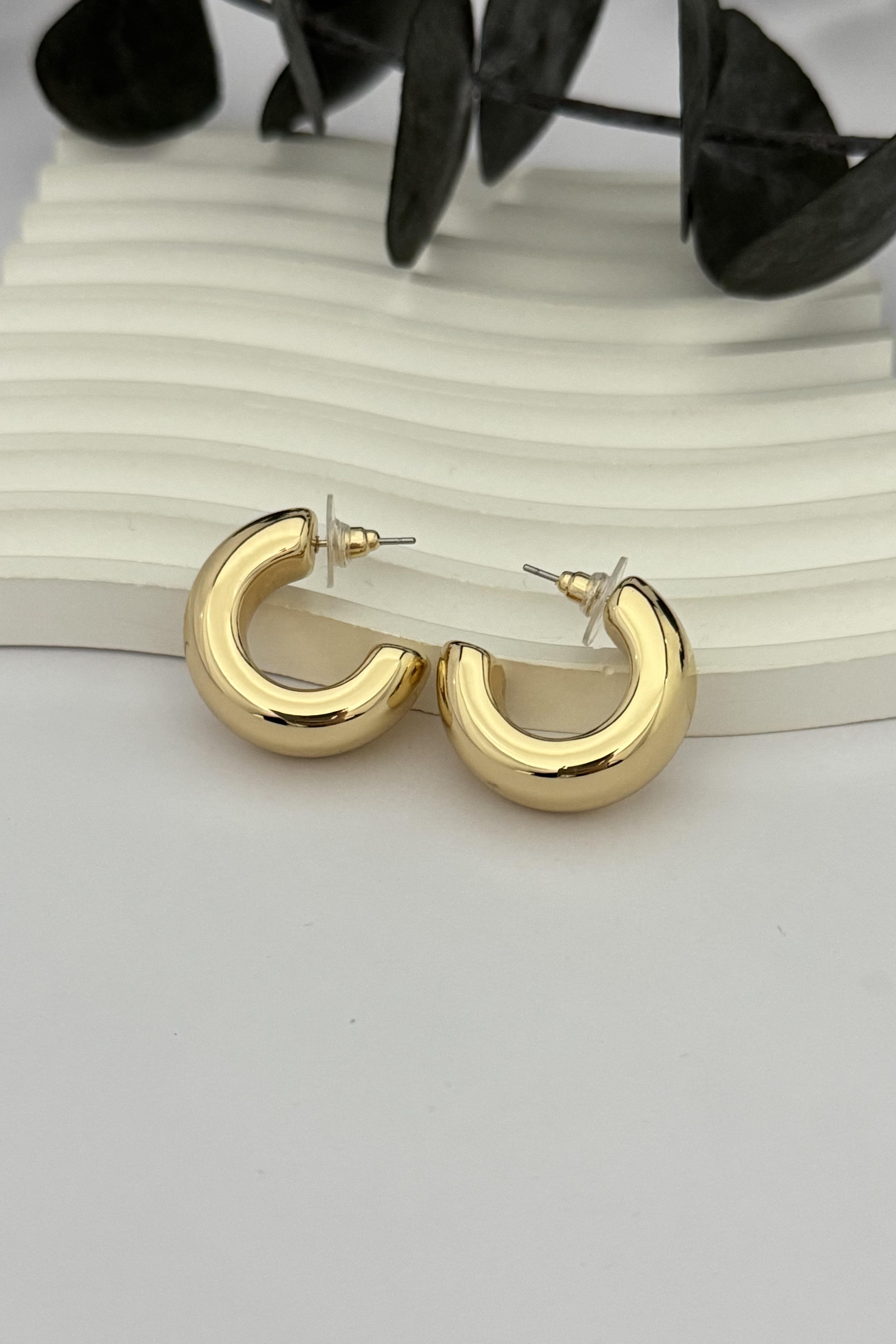 Bold Hoop Küpe