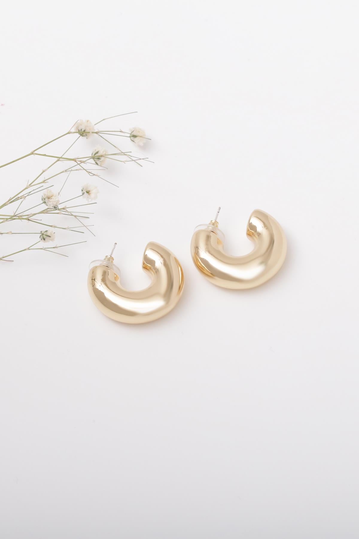 Bubble Gold Küpe