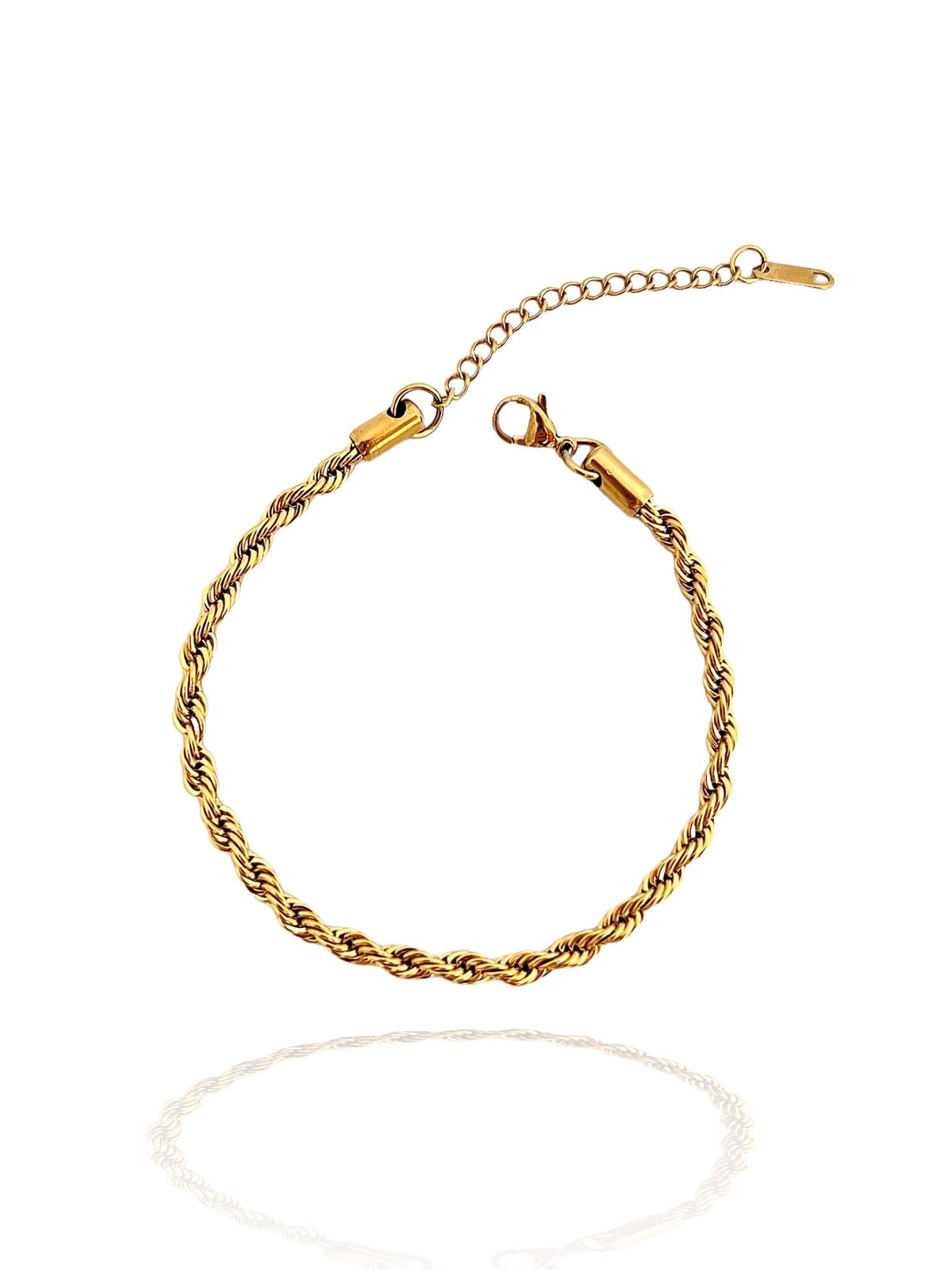 Burgu Çelik Bileklik Gold