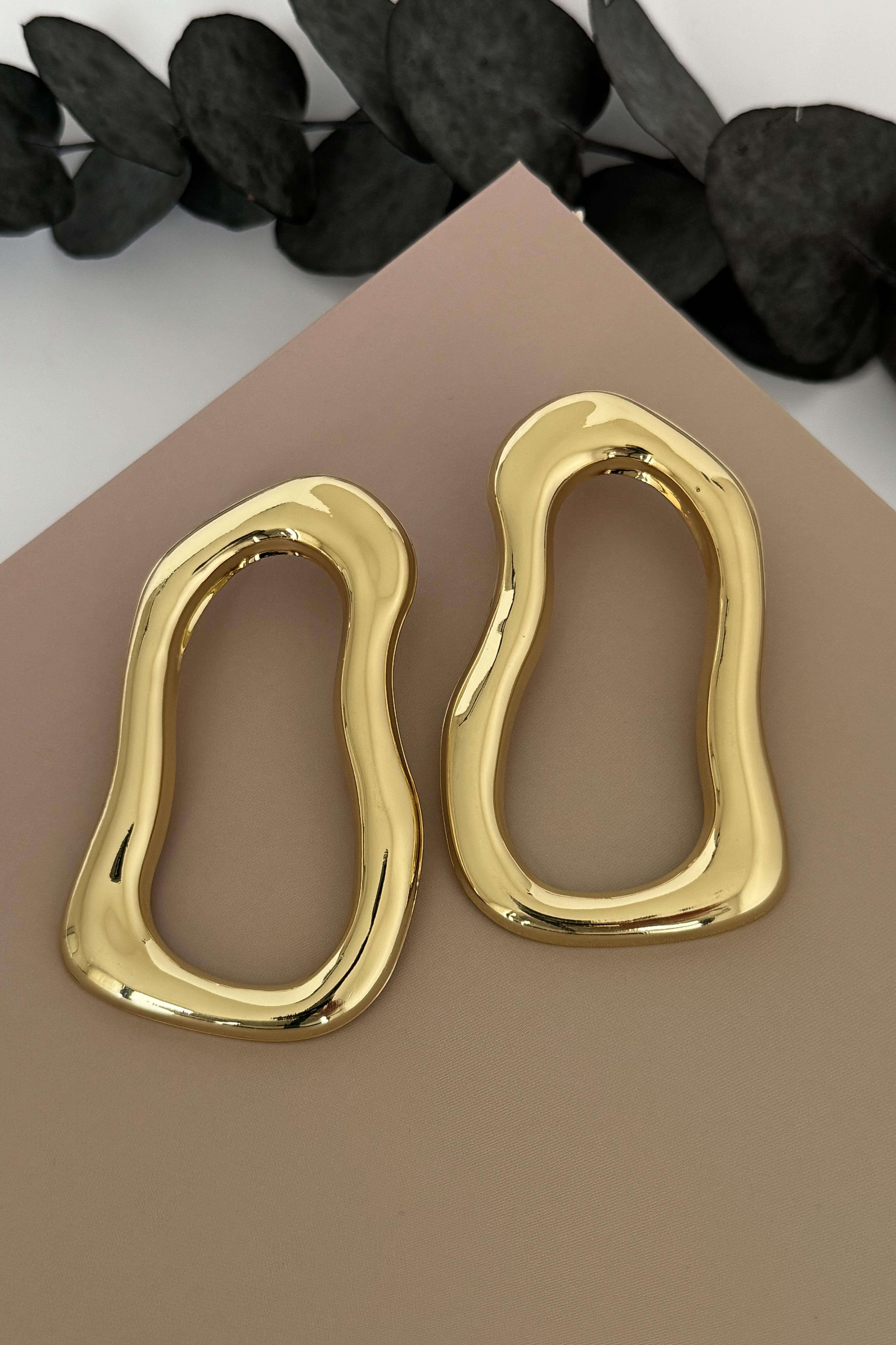 Contour Gold Küpe